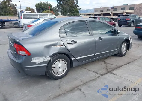 2009 Honda Civic Hybrid from USA, damaged, VIN JHMFA36239S017697